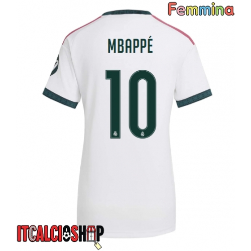 Real Madrid Kylian Mbappe #10 Prima Maglia Femmina 2026-27 Manica Corta